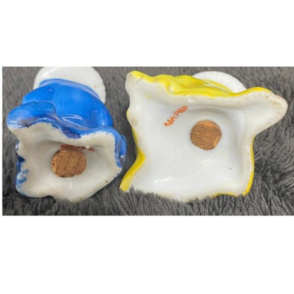 Vintage Harlequin Clown Salt & Pepper Shakers - Picture 3 of 4